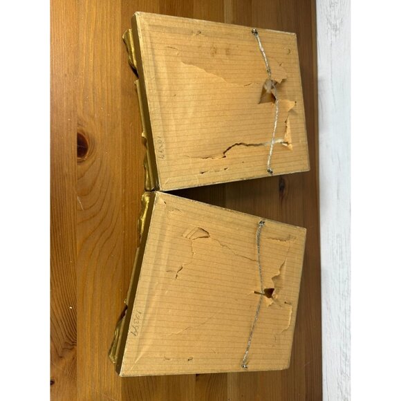 Vintage Ornated Framed Petit Point Cross Stitch Japan Man & Woman - Traditional - Picture 4 of 4